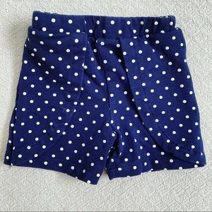 CR Kids | Navy Polkadot Flapper Shorts